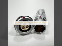 3 Koaxial Push Pull Circular Connectors Stecker PPS PEEK Isolator