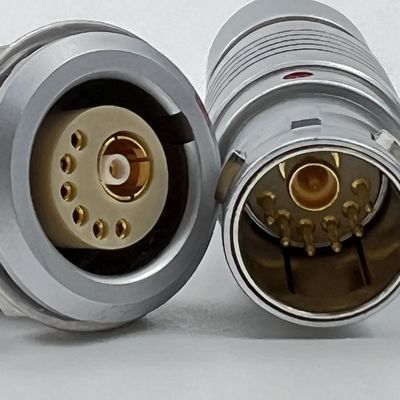 Kreisförmige Mehrfachkontaktkoaxiale und Signal Weipu Sf6 Push-Pull-Anschlüsse