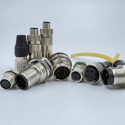 Guter Preis Messingchromplattierte elektrische 8mm M8 3-Pin-Anschluss 2000Hz Online