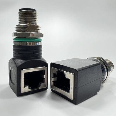 Guter Preis Überformung M12 Elektrische Verbindung mit 4 Pins für industrielle Automatisierung Online