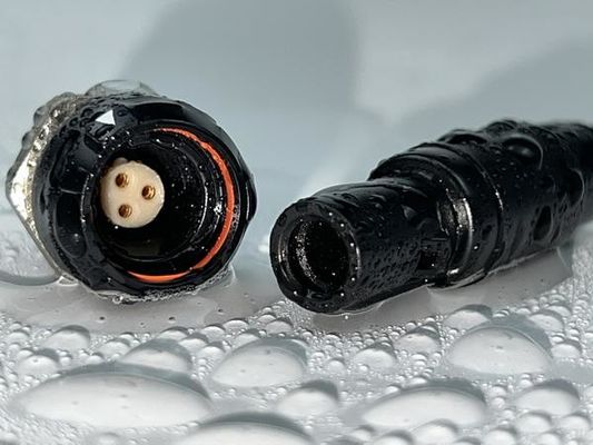 Guter Preis IP50 Wasserdichtes Medizinprodukt Elektrische Anschlüsse Autoklavierbare Kunststoff-Push-Pull-Anschlüsse Online