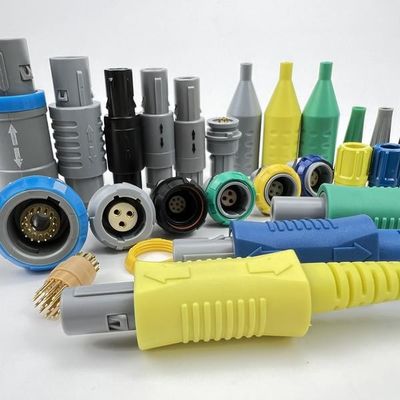 Wasserdichte elektrische medizinische Steckverbinder Nicht-toxische PC-PSU-Kunststoffschalen